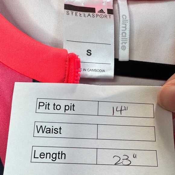 Adidas Stella Sport College Tank Top Pink - Picture 10 of 10